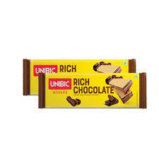 Unibic waffer chocolate 75g+75free